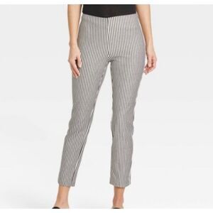 A New Day Gray Striped Trousers